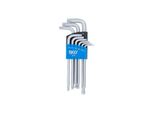Bgs 818 | Set Di Chiavi A L | Profilo A T (Per Torx) Con Estremità Sferica | T10 - T50 | 9 Pz.
