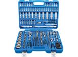 Set Di Chiavi A Bussola Esagonali | Unità 6,3 Mm (1/4") / 10 Mm (3/8"") / 12,5 Mm (1/2"") | Misure In Pollici | 192 Pz."