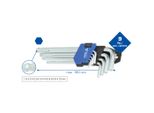 Brilliant Tools Set Di Chiavi A Bussola Esagonali 9 Pezzi Profilo Esagonale Corto - BT045009
