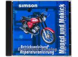 Cd - Simson Moped And Mokick Documenti Originali Simson S51, S50, SR50, SR4