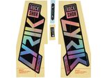 Rockshox Forcella Decalkit Lyrik Ult. 27/29' 11.4018.105.049, Pellicola Rainbow Lucida Per S (1 Set)