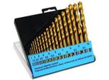 Set Di Punte Elicoidali In Metallo C.K Hss 19 Pezzi T3291 Tin Din 338 Gambo Diritto 1 Set (T3291)