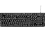 Renkforce RF-3561816 Tastatur Usb + PS/2 Qwertz Deutsch Schwarz (RF-3561816)