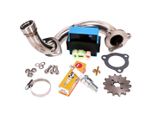 Kit Di Spegnimento Cdi Regolabile / Collettore In Acciaio Inox Per Derbi Senda, Aprilia Rx, Sx, Gilera Rcr, Smt 2018- (Euro4)