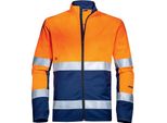 Uvex Arbeitsjacke Construction Arancione, Blau, Warnorange Gr. Xxl