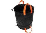 Solid Popup-Gartensack, 172 Liter Schwarz/Orange