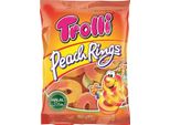 Trolli Peach Rings Gomma Alla Frutta Acida Halal Con Zucchero In Schiuma 100G