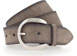 Vanzetti Pelle Cintura Genuine Beauty 35Mm Velour Leather Belt W80 Taupe Grigio