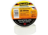 Scotch® 35 Nastro Isolante In Vinile, Bianco, 19 Mm X 20 M, 0,18 Mm | Confezione (1 Rotolo)