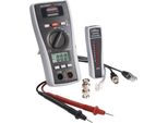 Voltcraft CT-3 Dmm Multimetro Con Tester Per Cavi, Tester Per Cavi, Adatto Per Bnc, RJ11 E RJ45 (LA-1011)