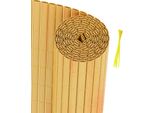 Clanmacy Pvc Privacy Schermo Mat Privacy Recinzione Balcone Frangivento Privacy Schermo Per Recinzione Bambù 100X900Cm