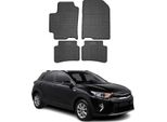 2017-2025 Kia Stonic Tappetini Tpe Nero 4 Pz