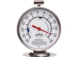 KÜChenprofi KüHlschrankthermometer Edelstahl 18/10 Rostfrei, HöHe: 100 Mm