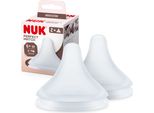 Nuk Perfect Match Tettarella Per Biberon | Da 6 Mesi | Si Adatta Al Bambino | Anticolica | Senza Bpa | Tettarella In Silicone Per Biberon, Universale | 2 Pezzi U 2 Pezzi (Confezione Da 1)