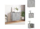 Vidaxl Credenza Grigio Cemento 60X35X70 Cm In Legno - Credenze