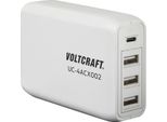 Voltcraft UC-4ACX002 VC-11744745 Presa Di Ricarica Usb Corrente Di Uscita (Max.) 3400 Ma 4 X Usb, Presa USB-C (Power Del