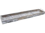 1.05 Vassoio Con Maniglie Xxl - 90 Cm / Grigio - Vassoio Decorativo In Look (Grande)