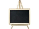 Lavagna Clayre & Eef 20X1X15 Cm Legno Nero