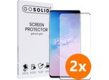 Solidale! Samsung Galaxy S10 Plus Protezione Dello Schermo Gehard Glas - Duopack