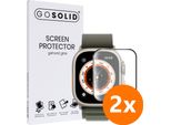 Solidale! Pellicola Protettiva Per Apple Watch Ultra (49 Mm) In Vetro Temperato - Duopack