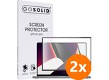 Protezione Dello Schermo Go Solid! Per Macbook Pro 16,2 Pollici In Vetro Temperato - Confezione Da Due Pezzi