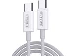 Go Solid! Cavo USB-C A USB-C 100W Ricarica Veloce 1M Bianco
