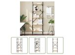 The Living Store Libreria 5 Scomparti Rovere Sonoma 56X31,5X174 Cm Materiale In Legno