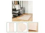 The Living Store Tappeto Huarte A Pelo Corto Morbido E Lavabile Beige 60X110 Cm