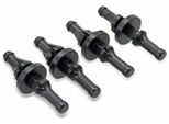 Inline® 36201I Disaccoppiamento Per Ventole, Confezione Da 4 Per Ventole Di Tutte Le Dimensioni Da 60 A 120 Mm