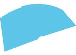 Folia 6430 100Er Tonpapier, Din A4, 130 G/Qm, Himmelblau