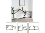 The Living Store Tavoli Consolle 2 Pezzi In Legno Rovere Sonoma