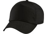 Cappello / Berretto / Cappello Beechfield B10 | Original 5-Panel - Colore: Nero - Taglia: Unica