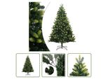 The Living Store Albero Di Natale Artificiale Pieghevole Con Supporto 180 Cm