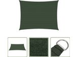The Living Store Tenda Da Sole 160 G/M² Verde Scuro 2,5X3 M Hdpe