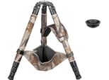 Treppiede Professionale In Fibra Di Carbonio, Portata 35 Kg, Altezza 160 Cm, Aggiungere Ciotola LT364CM