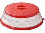 Coperchio Per Microonde 26 Cm, Colore:Rosso