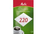 Melitta Filtri Caffè Piramidali Sacchetti Filtro 220 Bianco 100 Pezzi