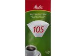 Melitta Carta Filtro Per Macchine Commerciali 105 Bianco 200 Pezzi