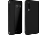 Flip Cover Con Finestra Smart View Per Huawei P30 - Nero
