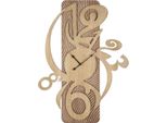 Mauro Ferretti Orologio Da Parete Wolly 70X4,4X93 Cm Naturale