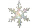 Ciondolo Albero Di Natale Fiocco Di Neve 15Cm