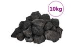 Vidaxl Granuli Di Lava 10 Kg Nero 3-5 Cm