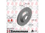 2 Dischi Freno Posteriori Sportivi Zimmermann Per Audi Tt 8J Per Pr Numero 2EA 2EF 2EG