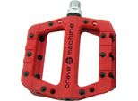 Brave Brave Machine Pedale In Nylon Piattaforma Rosso