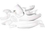 Kit Carenatura STR8 Completo Di 15 Pezzi Compatibile Con Gilera Runner (Fino Al Model Year 08 / 2005), Bianco