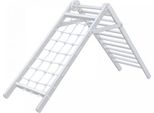 Telaio Di Arrampicata Indoor Mini | Parete Di Arrampicata Per Bambini | Parco Giochi In Legno | Barre Di Parete E Rete Di Arrampicata