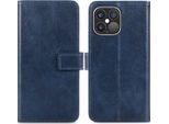 Imoshion Custodia Per Cellulare Per Apple Iphone 13 Pro - Custodia A Libro Flip - Blu Scuro