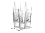 Ritzenhoff & Breker Latte Macchiato GläSer + LöFfel Lena 350 Ml 6Er Set