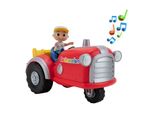 Jazwares - Cocomelon - Mitsing-Traktor mit JJ Spielfigur Lernspielzeug für Kinder ab 2 Jahren