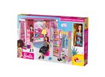 Lisciani 76918 - Barbie Fashion Boutique Mit Barbie-Puppe Ankleideraum Modedesign Design Spielset